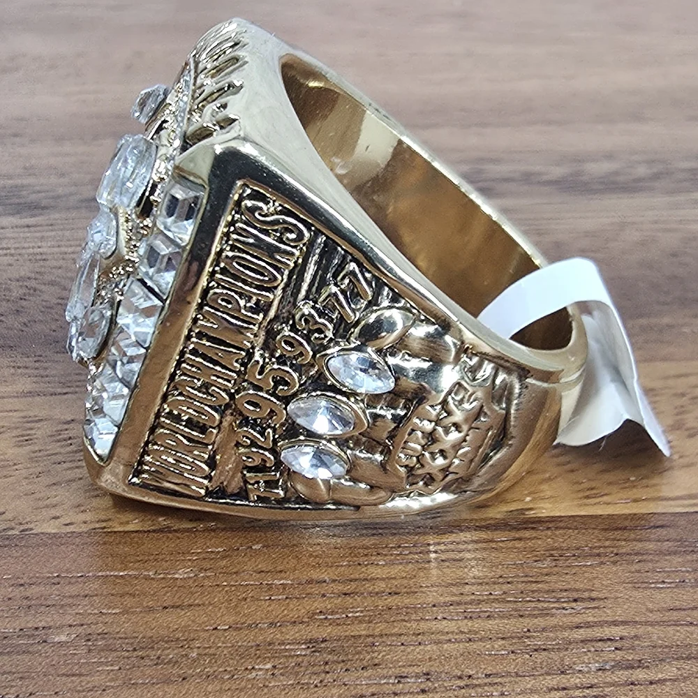 Dallas Cowboys Championship‎ Ring Sz 13 Gold 1995 Suoerbowl Aikman Fan Edition